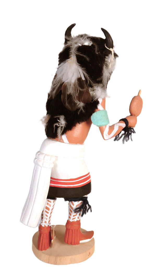 Hopi Pueblo Bull Kachina Doll By Ramon Albert Sr.