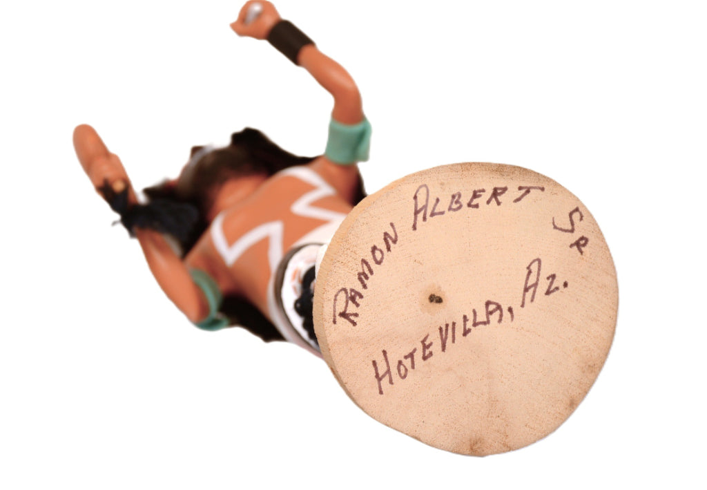 Hopi Pueblo Bull Kachina Doll By Ramon Albert Sr.