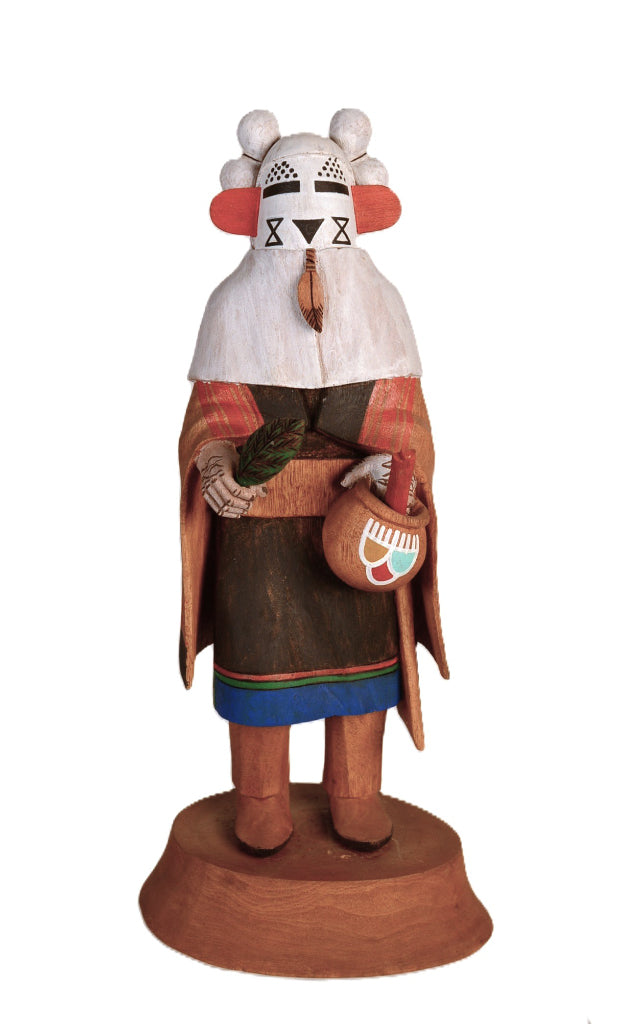 Hopi Pueblo White Maiden Kachina Doll By Samuel Kayquoptewa