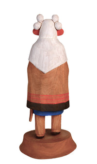 Hopi Pueblo White Maiden Kachina Doll By Samuel Kayquoptewa