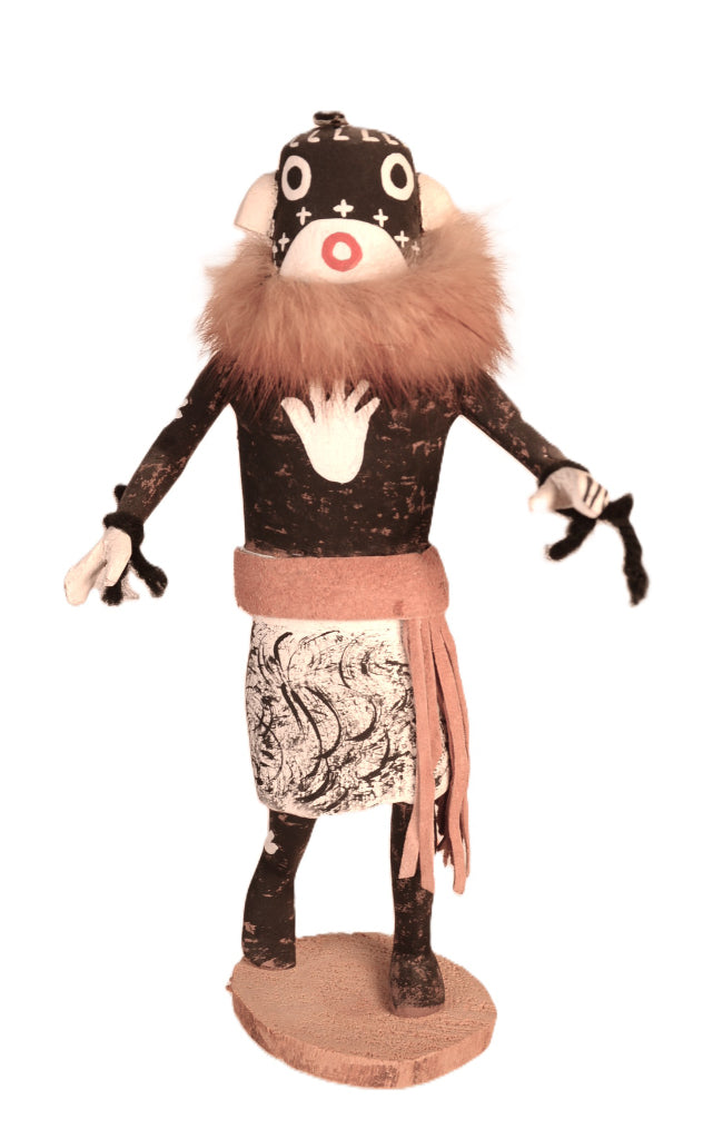 Hopi Pueblo Black Kachina Doll