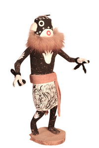 Hopi Pueblo Black Kachina Doll