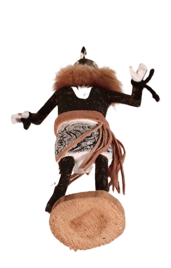 Hopi Pueblo Black Kachina Doll