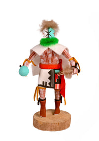 Hopi Pueblo Crazy Rattle Racer Kachina Doll By MG