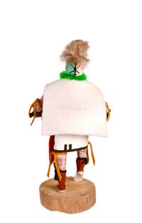 Hopi Pueblo Crazy Rattle Racer Kachina Doll By MG