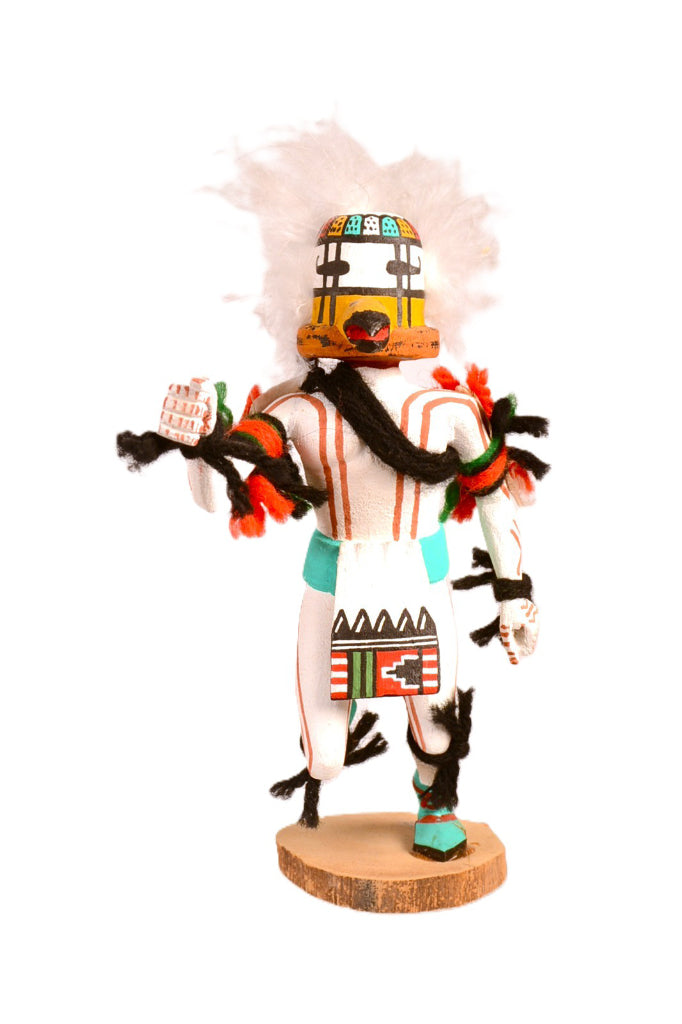Hopi Pueblo Quail Kachina Doll By Robert Kayquoptewa