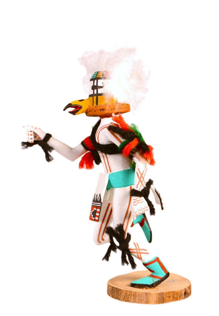 Hopi Pueblo Quail Kachina Doll By Robert Kayquoptewa