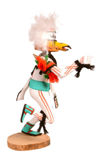 Hopi Pueblo Quail Kachina Doll By Robert Kayquoptewa