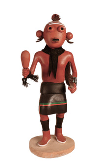 Hopi Pueblo Mudhead Kachina Doll By Ramon Albert Sr.