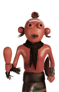 Hopi Pueblo Mudhead Kachina Doll By Ramon Albert Sr.