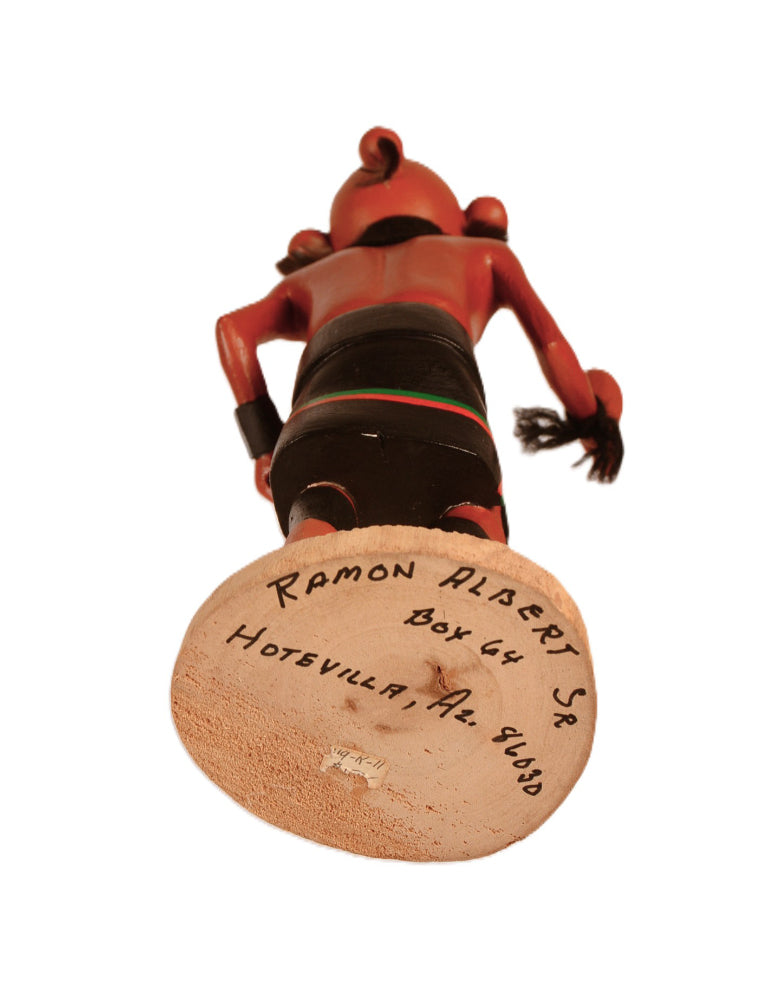 Hopi Pueblo Mudhead Kachina Doll By Ramon Albert Sr.