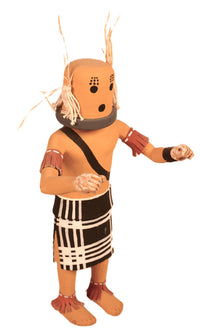 Hopi Pueblo Cricket Ma'alo Hanging Kachina Doll