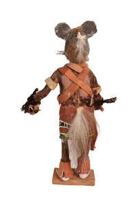 Hopi Pueblo Warrior Mouse Kachina Doll