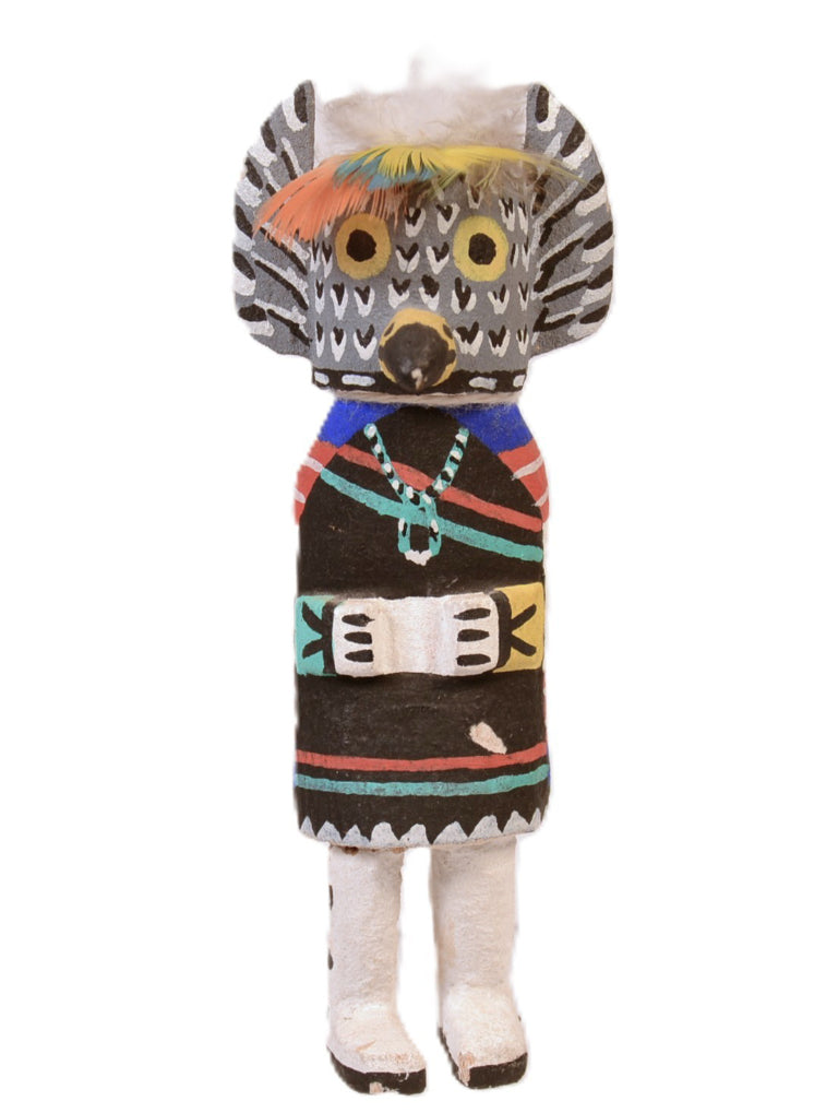 Hopi Pueblo Miniature Hanging Owl Kachina Doll