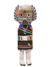 Hopi Pueblo Miniature Hanging Owl Kachina Doll