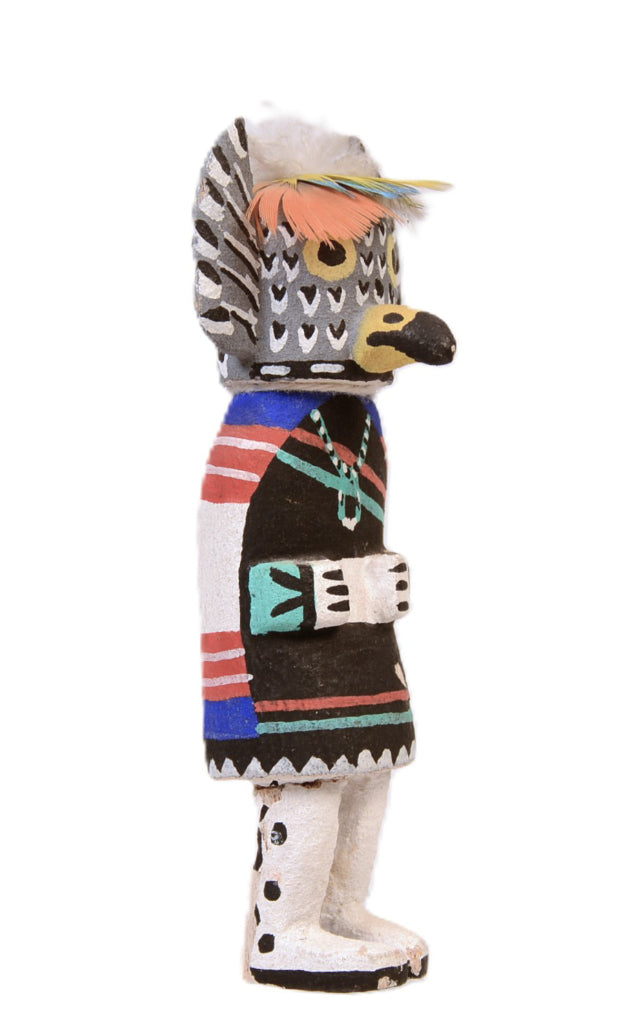 Hopi Pueblo Miniature Hanging Owl Kachina Doll