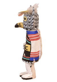 Hopi Pueblo Miniature Hanging Owl Kachina Doll