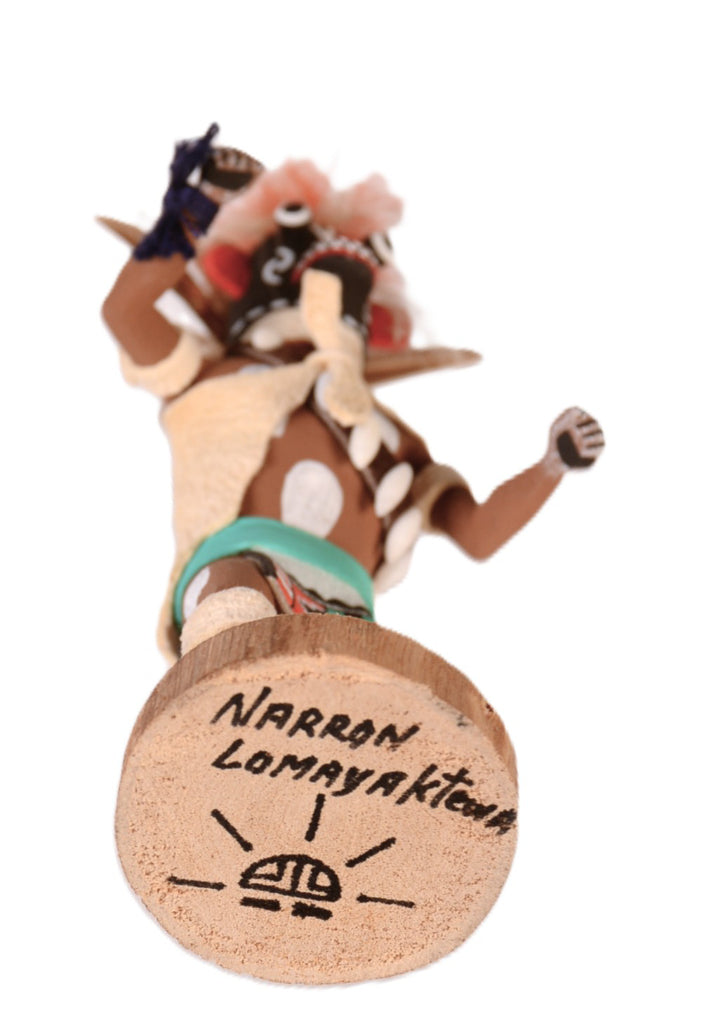 Hopi Pueblo Ogre Kachina Doll By Narron Lomayaktewa