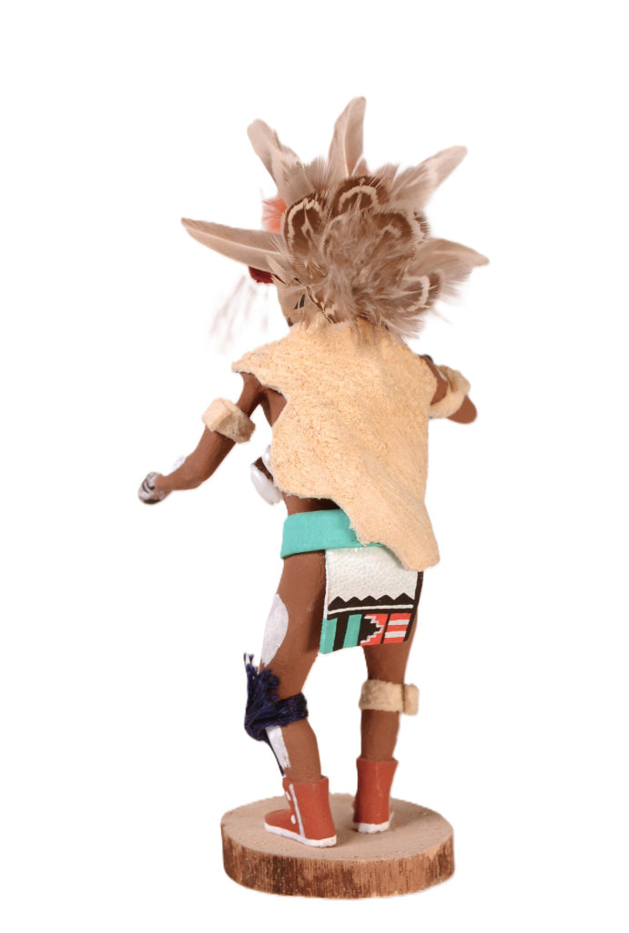 Hopi Pueblo Ogre Kachina Doll By Narron Lomayaktewa