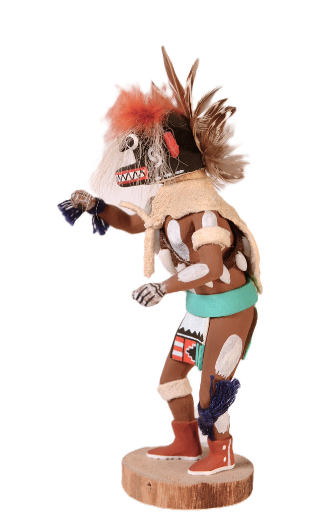 Hopi Pueblo Ogre Kachina Doll By Narron Lomayaktewa