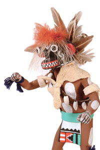 Hopi Pueblo Ogre Kachina Doll By Narron Lomayaktewa