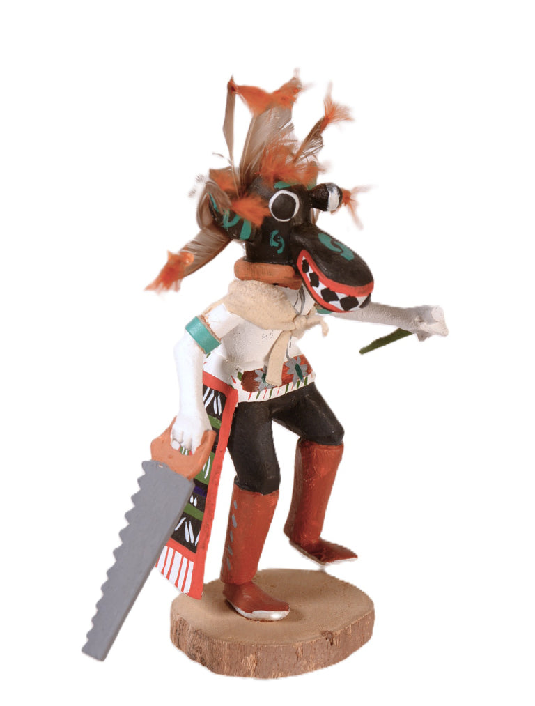Hopi Pueblo Black Ogre Kachina Doll