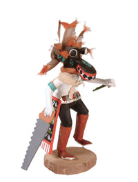 Hopi Pueblo Black Ogre Kachina Doll
