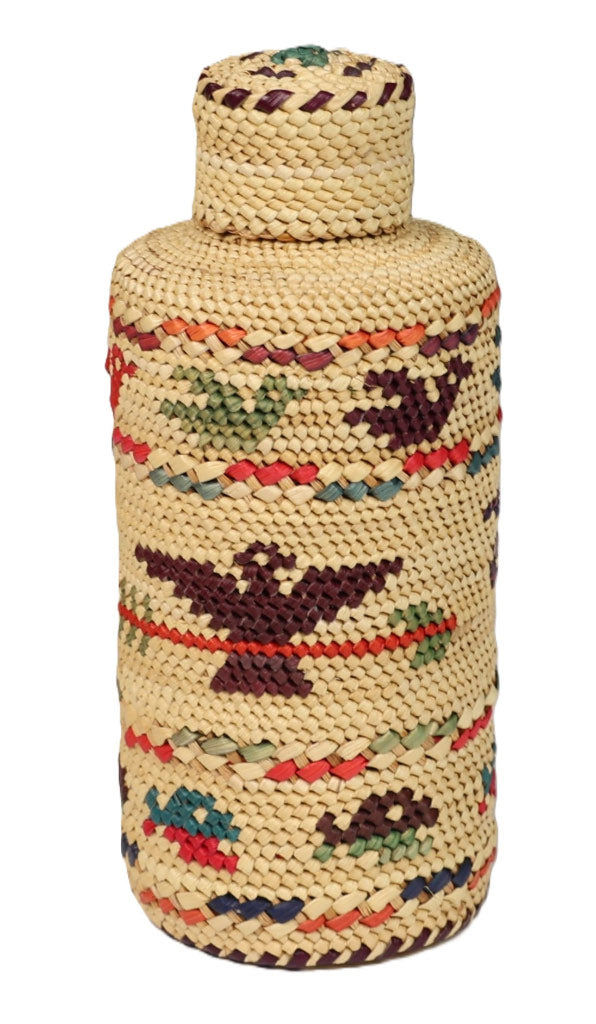 Makah Neah Bay Washington Bottle Basket