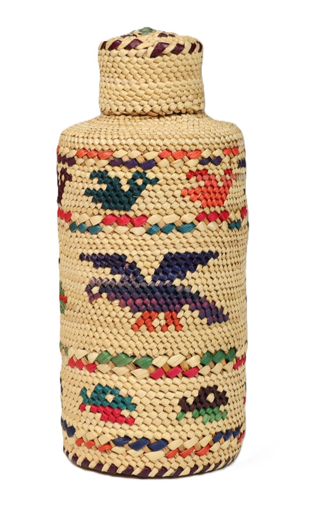 Makah Neah Bay Washington Bottle Basket