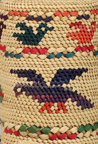 Makah Neah Bay Washington Bottle Basket