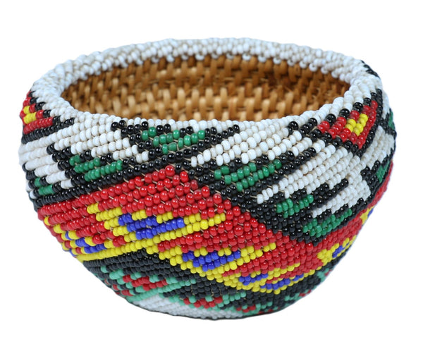 Paiute Beaded Small Basket