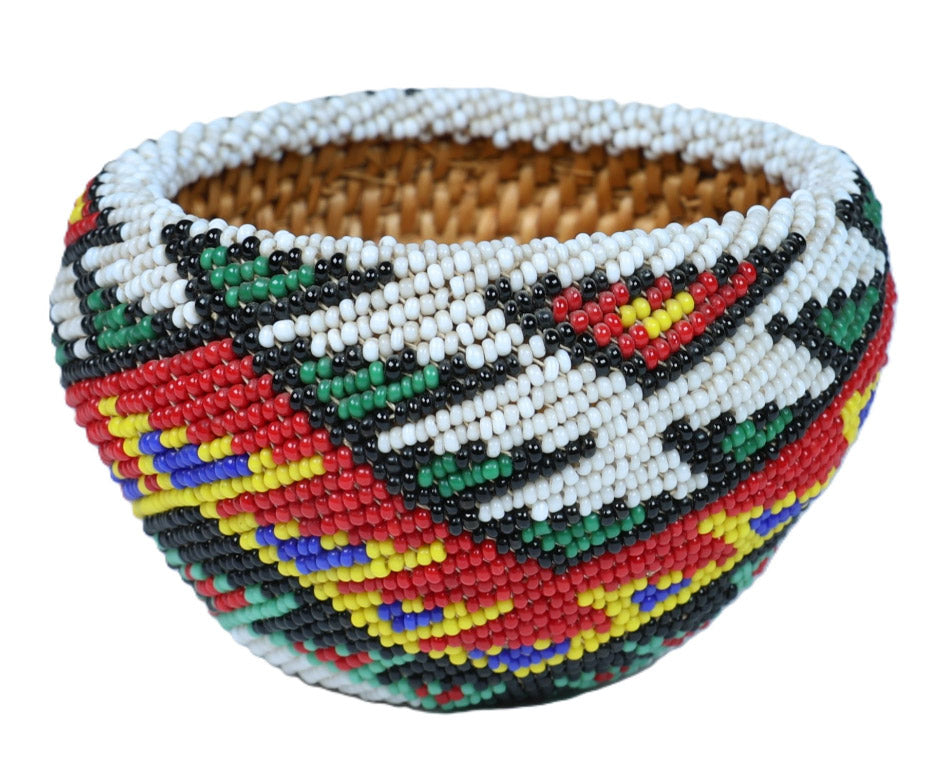 Paiute Beaded Small Basket