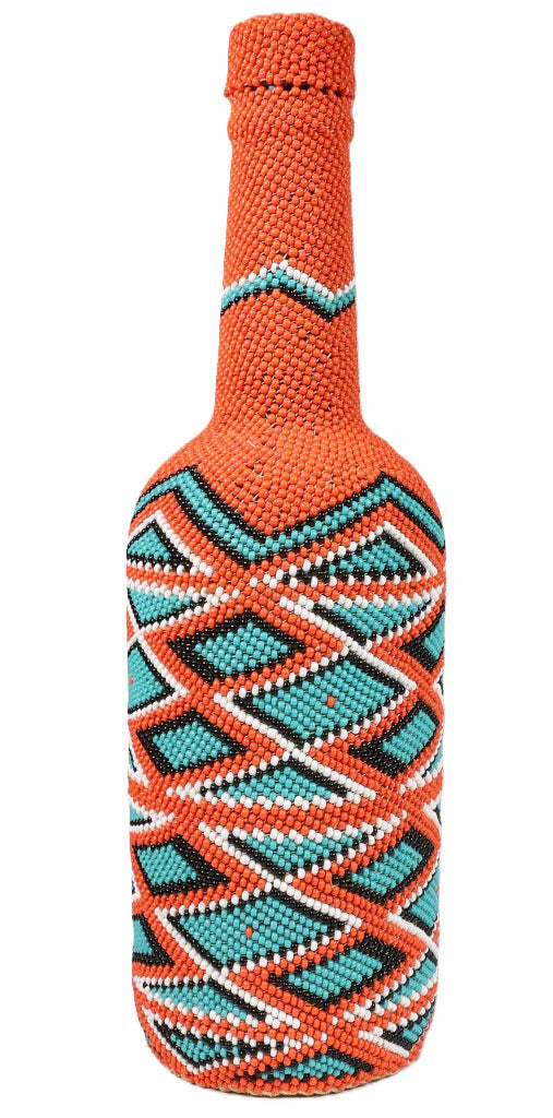 Paiute Beaded Bottle Basketry