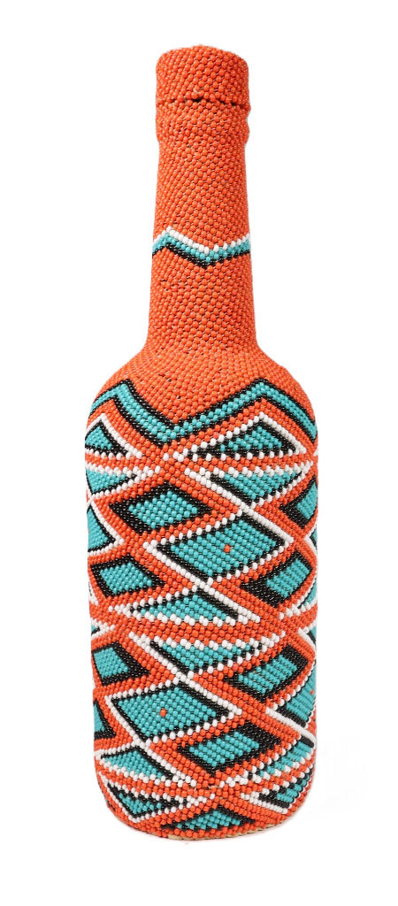 Paiute Beaded Bottle Basketry