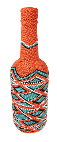 Paiute Beaded Bottle Basketry