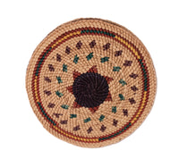 Makah Neah Bay Washington Lidded Basket