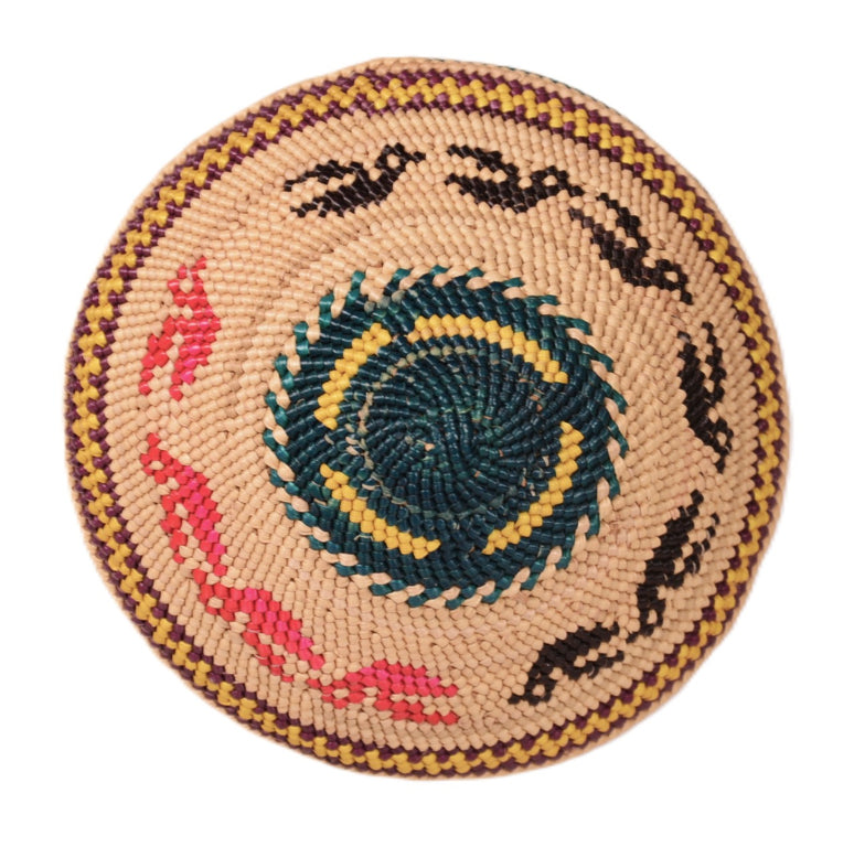 Makah Neah Bay Washington Lidded Basket