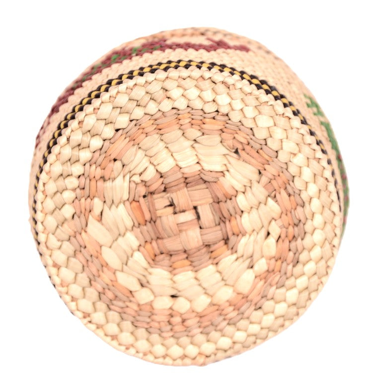 Makah Neah Bay Washington Lidded Basket