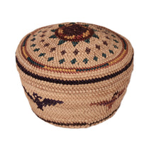 Makah Neah Bay Washington Lidded Basket