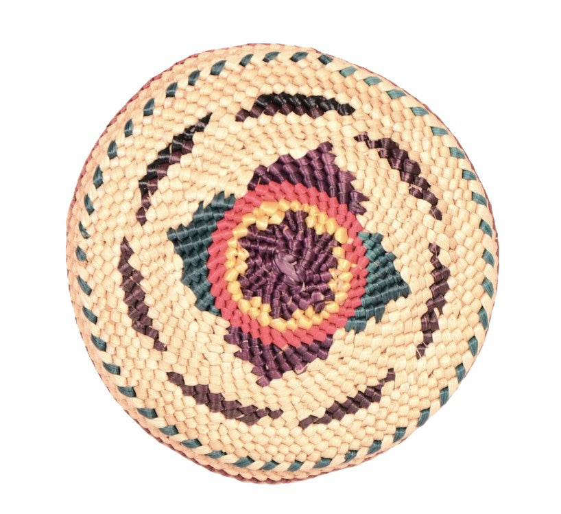 Makah Neah Bay Washington Lidded Basket