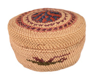 Makah Neah Bay Washington Lidded Basket