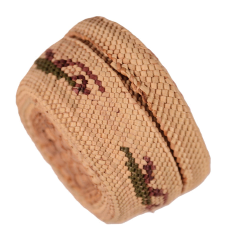Makah Neah Bay Washington Lidded Basket