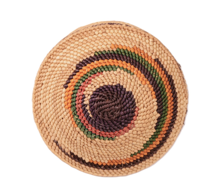 Makah Neah Bay Washington Lidded Basket