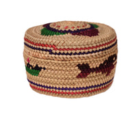 Makah Neah Bay Washington Lidded Basket
