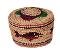 Makah Neah Bay Washington Lidded Basket