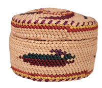 Makah Neah Bay Washington Lidded Basket