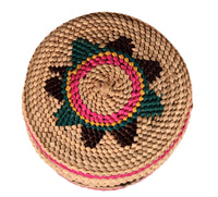 Makah Neah Bay Washington Lidded Basket