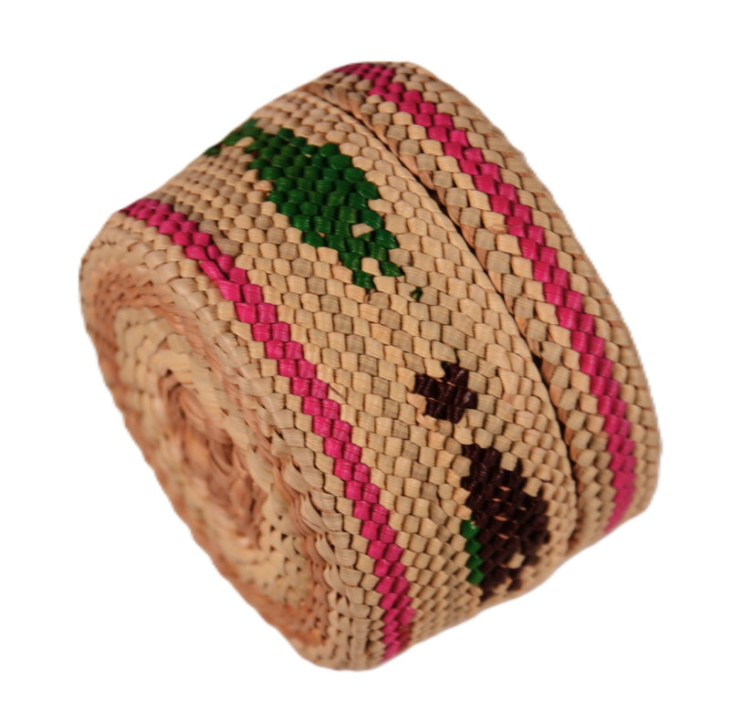Makah Neah Bay Washington Lidded Basket
