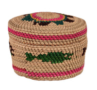 Makah Neah Bay Washington Lidded Basket
