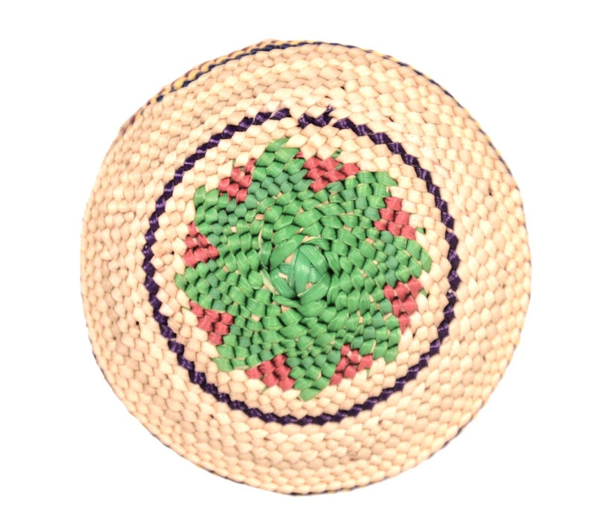 Makah Neah Bay Washington Lidded Basket